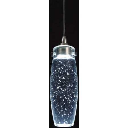 Cal Lighting 120V 12W Led 105Lm 8000K UPL-713/6-BS/WH